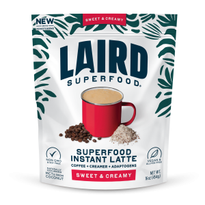 Sweet and Creamy Instant Latte with Adaptogens - Blend